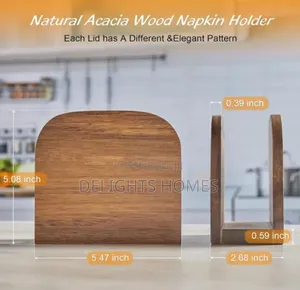 Wooden Napkin Holders-Cu