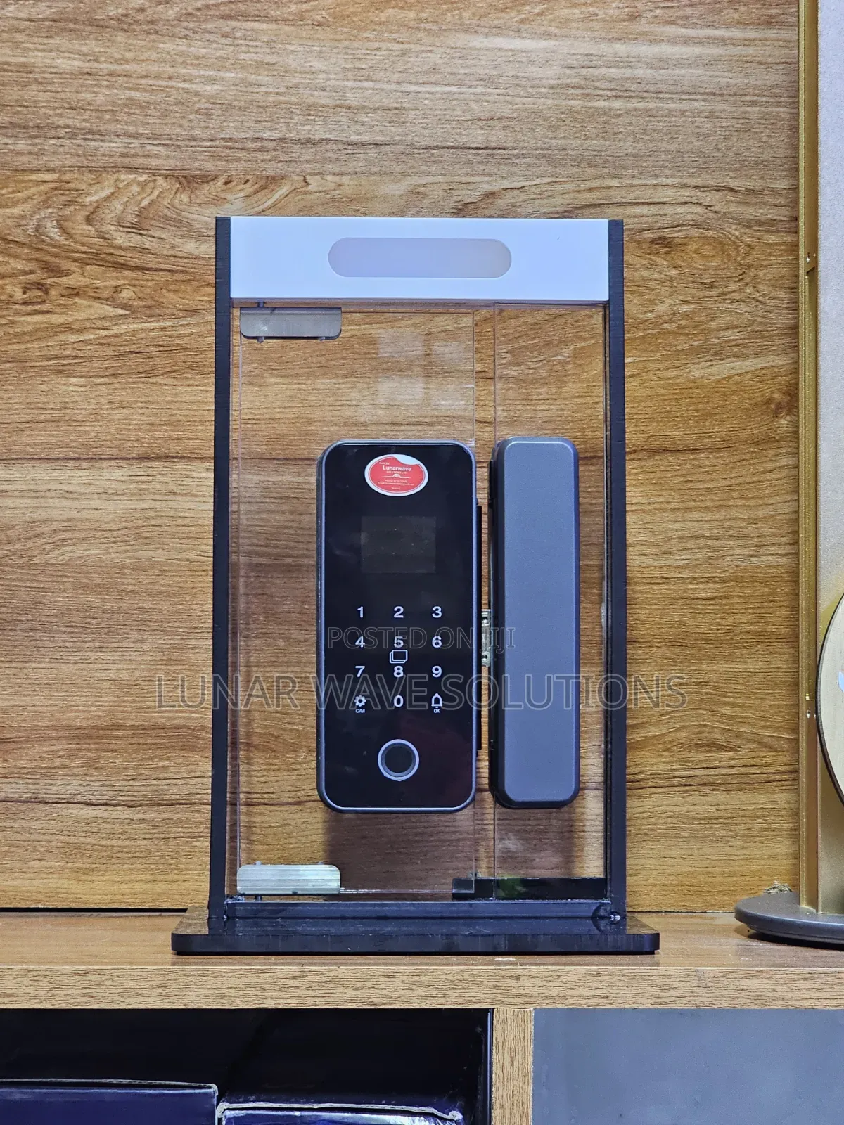 Oofice Glass Door Smart Lock With Fingerprint and App