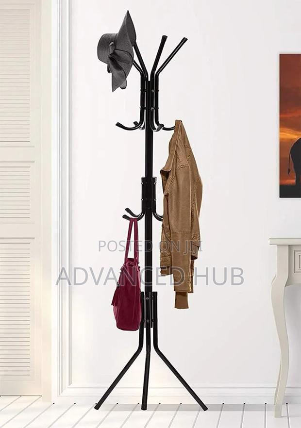 Metallic Coat/Bag Rack - thumbnail 2