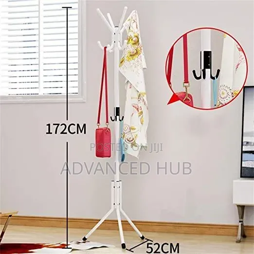 Metallic Coat/Bag Rack