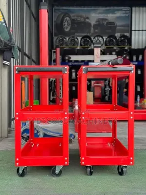 Heavy Duty Empty 3 Drawer Tool Trolley .