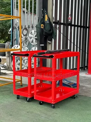 Heavy Duty Empty 3 Drawer Tool Trolley .