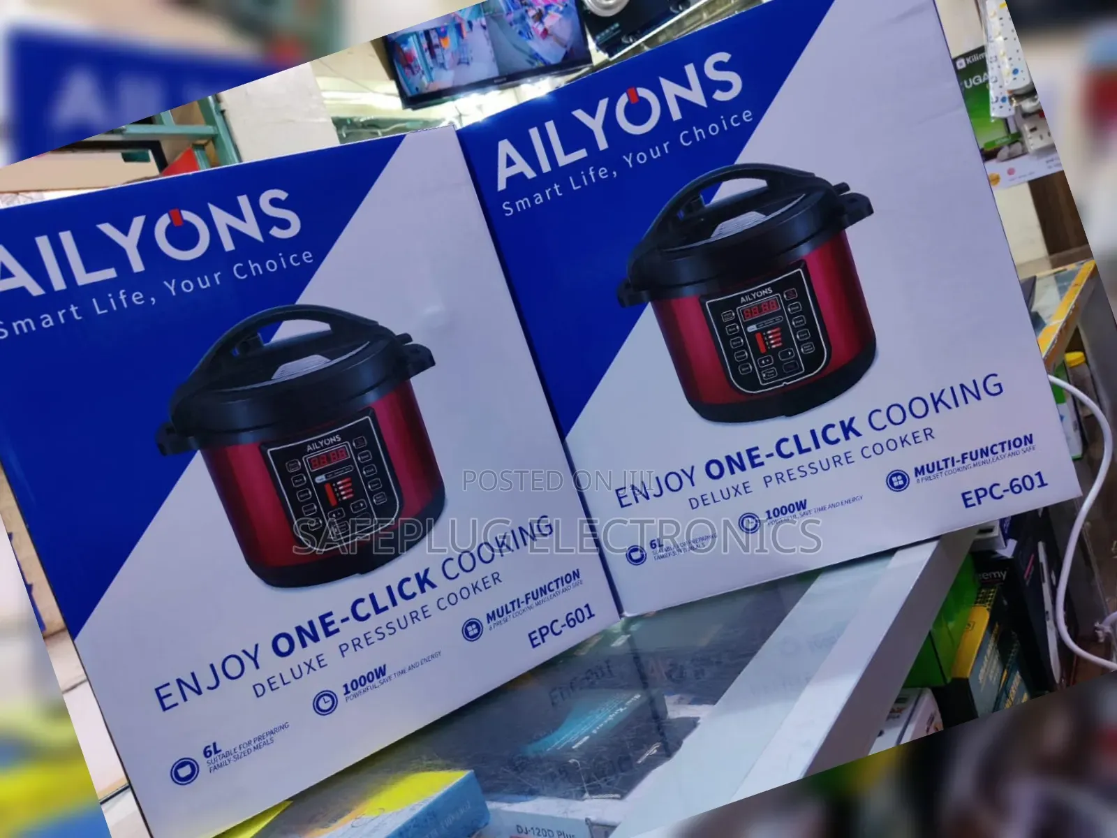 Pressure Cooker - Ailyons 6 Litres Pressure Cooker –