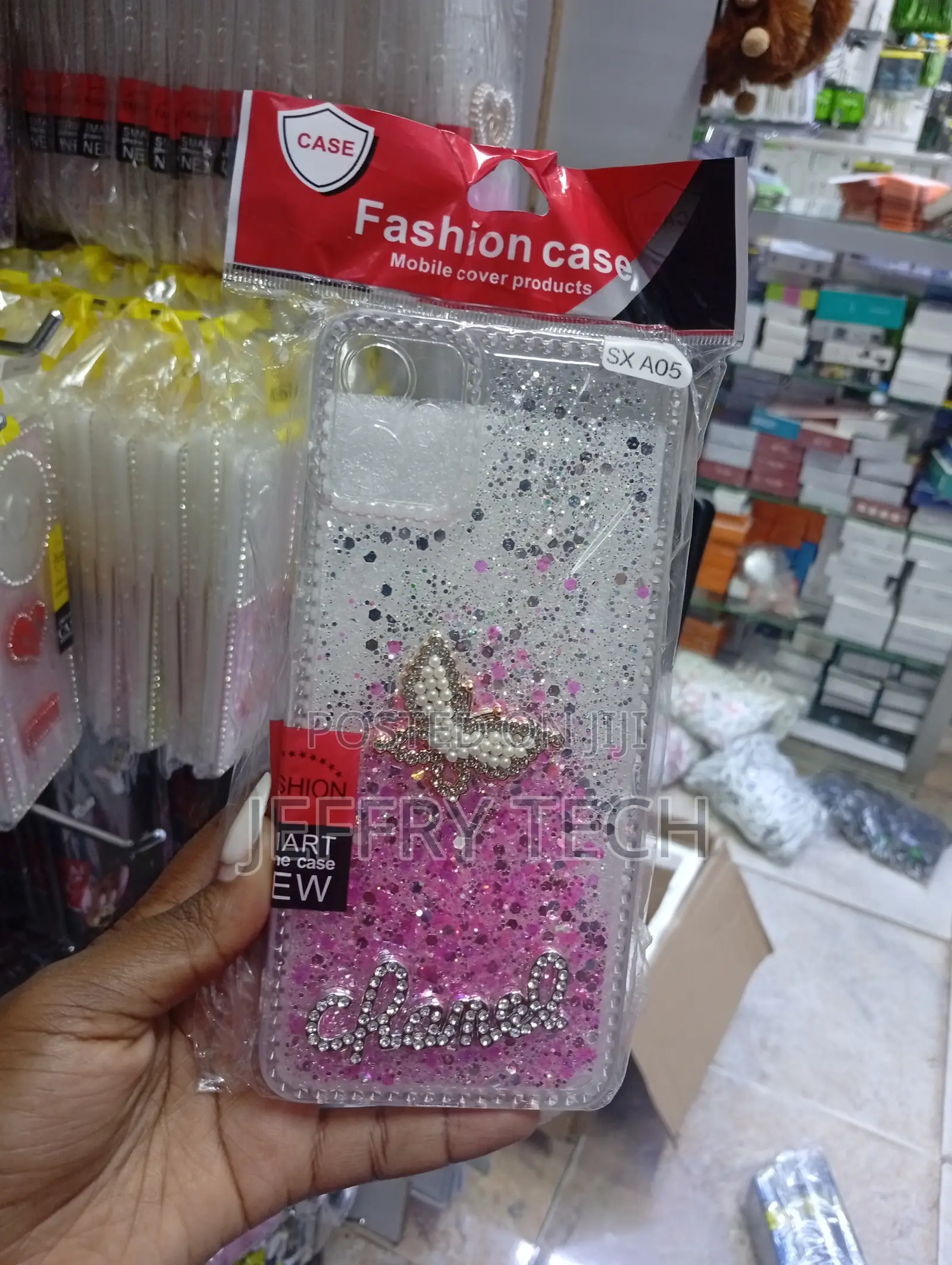 Samsung Galaxy A05 Fashion Case Liquid Glitter Back Cover