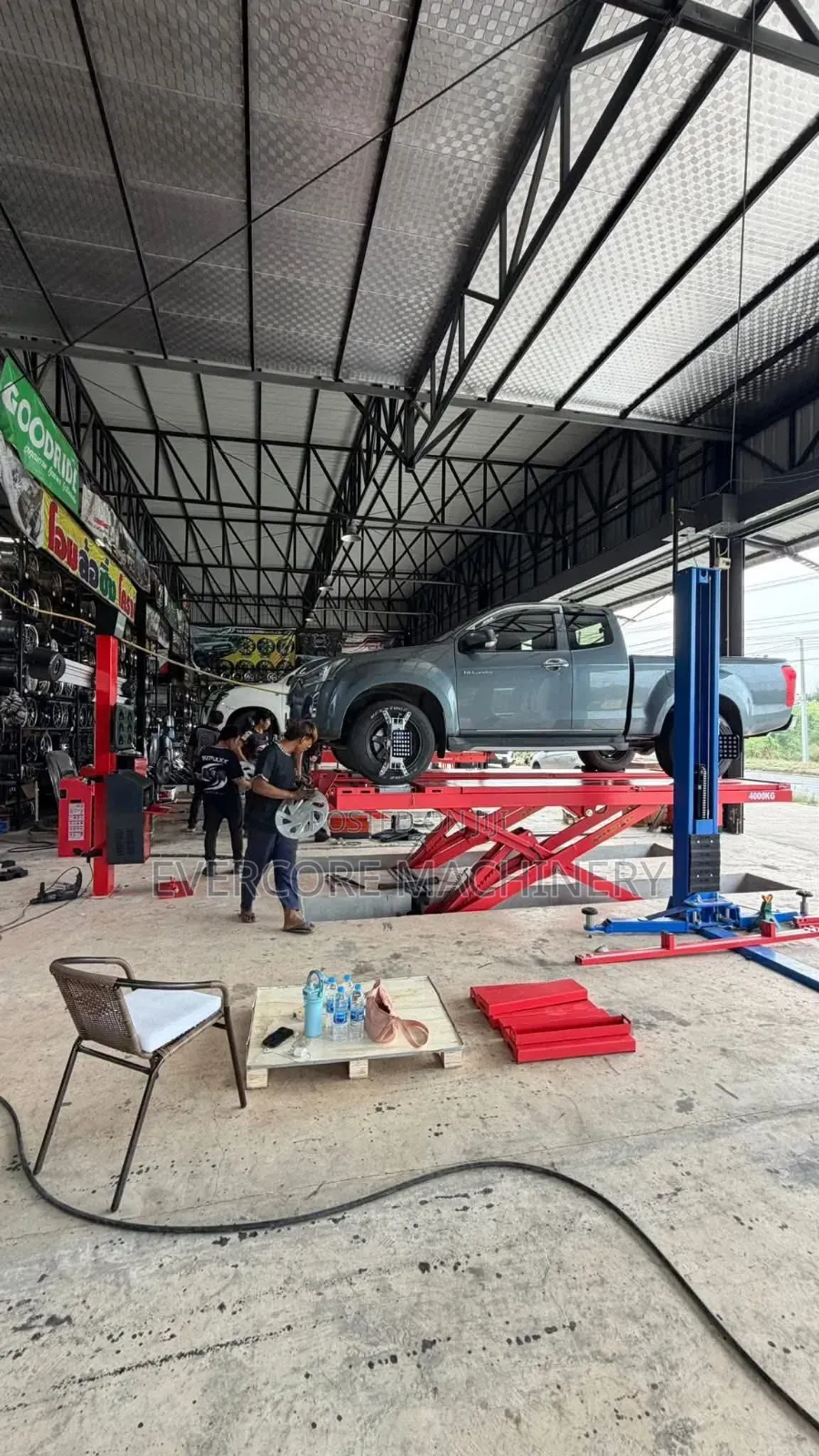 Heavy Duty Big Car Scissor Lift Machine High Quality.
