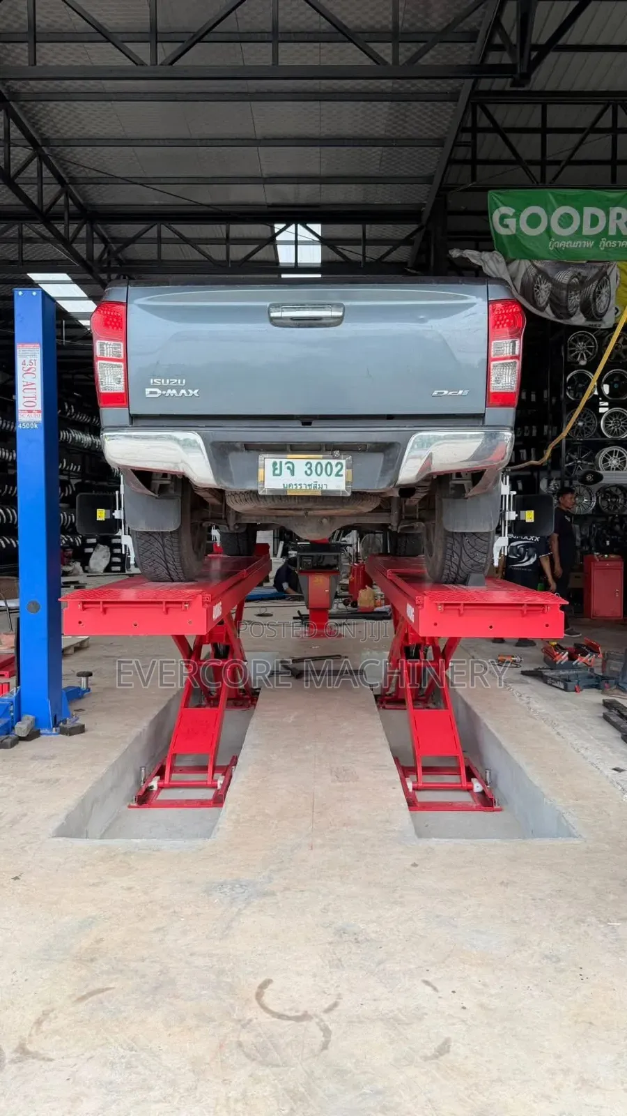 Heavy Duty Big Car Scissor Lift Machine High Quality.