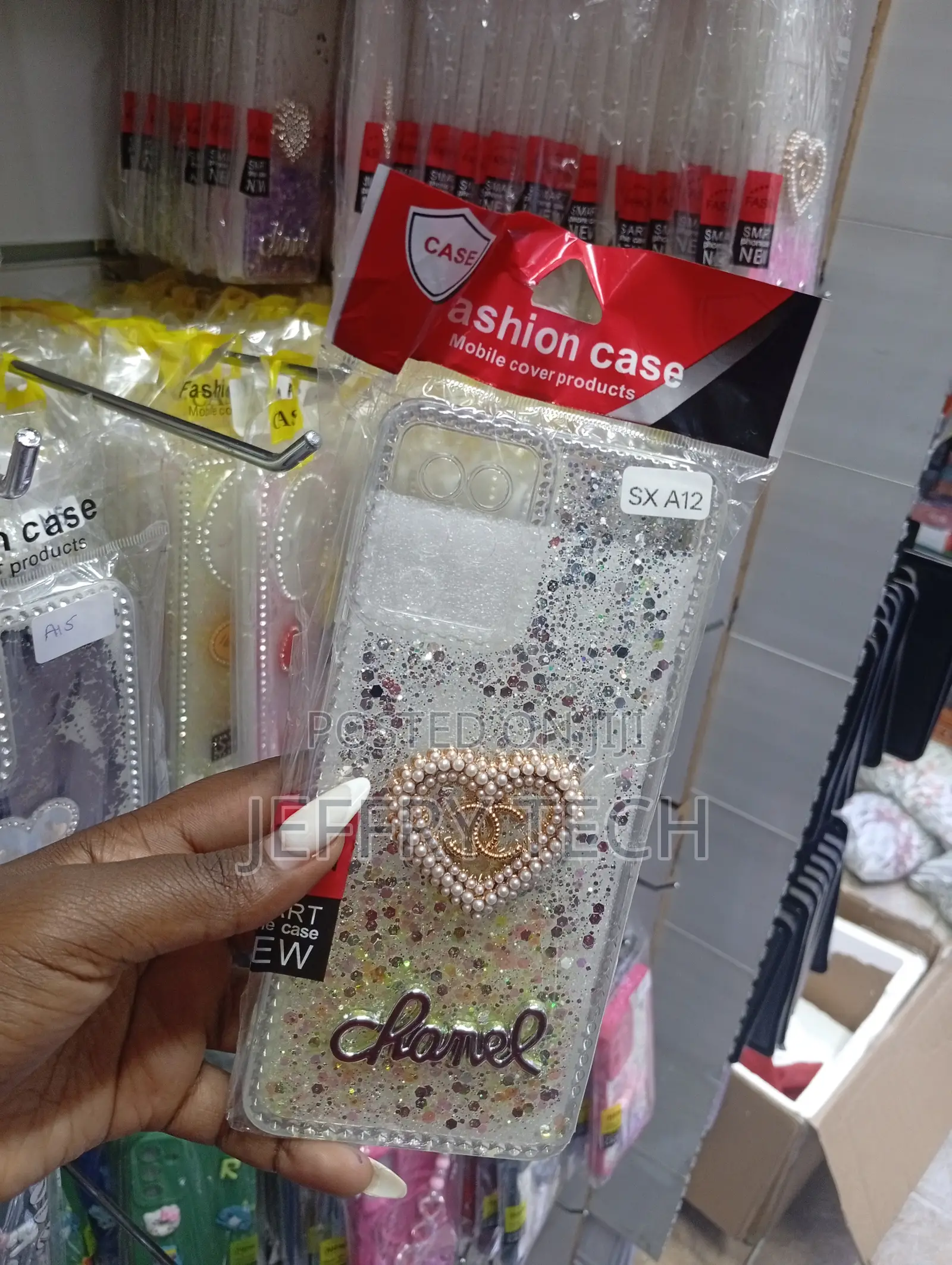 Tecno Spark A12 Decorative, "Quicksand" Style Phone Case