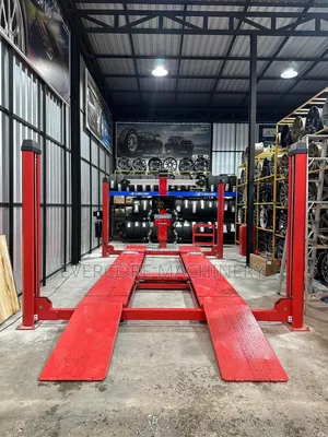 Commercial 4tonne Four Post Carlift Machine For Wheel Alignment.