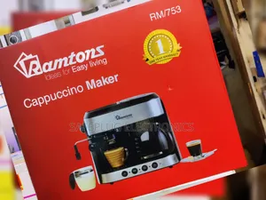 Ramtons Coffee Maker Rm753 – Perfect for Cappuccino Lovers at 14,2