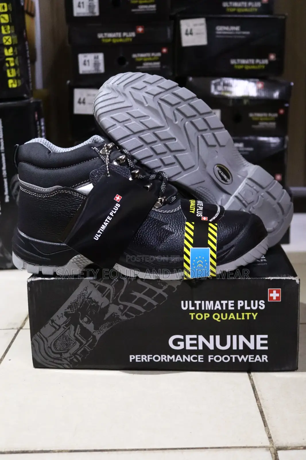 Ultimateplus Safety Boots(With A Steel Toe)