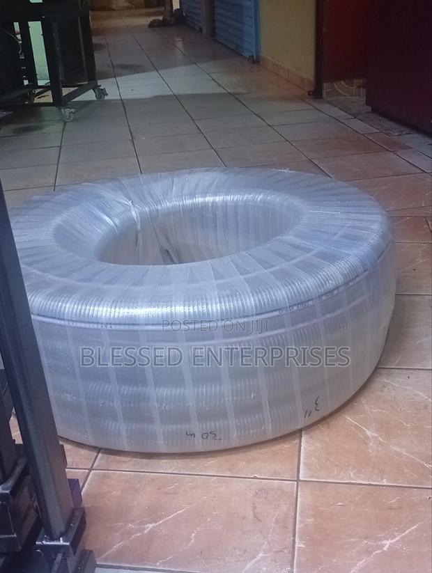 3 Inch 30 Meter Clear Sunction Water Pipe D-Max Steel Wire Hose