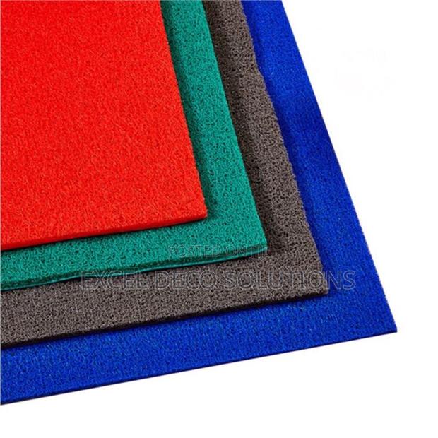 Vinyl Loop Coil Mat for Entrance Dirt Control and Safety Floor Use