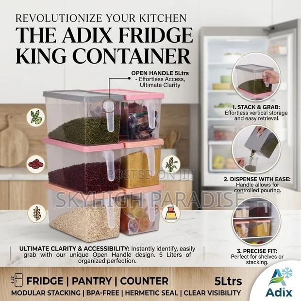Adix Fridge King (Open Handle) Capacity: 5 Litres