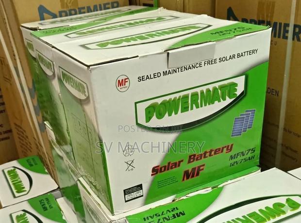 Heavy Duty 75ah Solar Battery - thumbnail 2