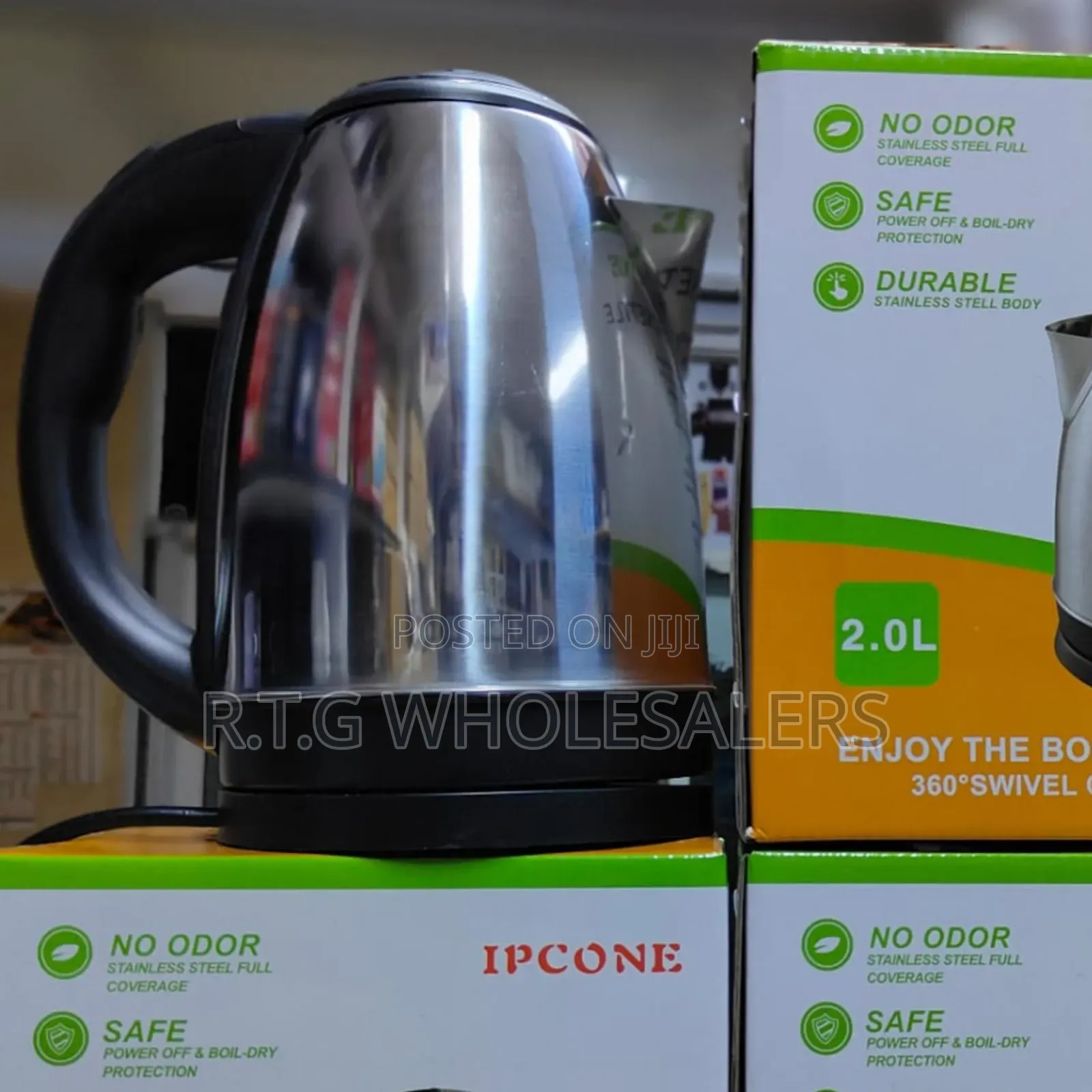 Ipcone 2l Electric Stainless Steel Kettle