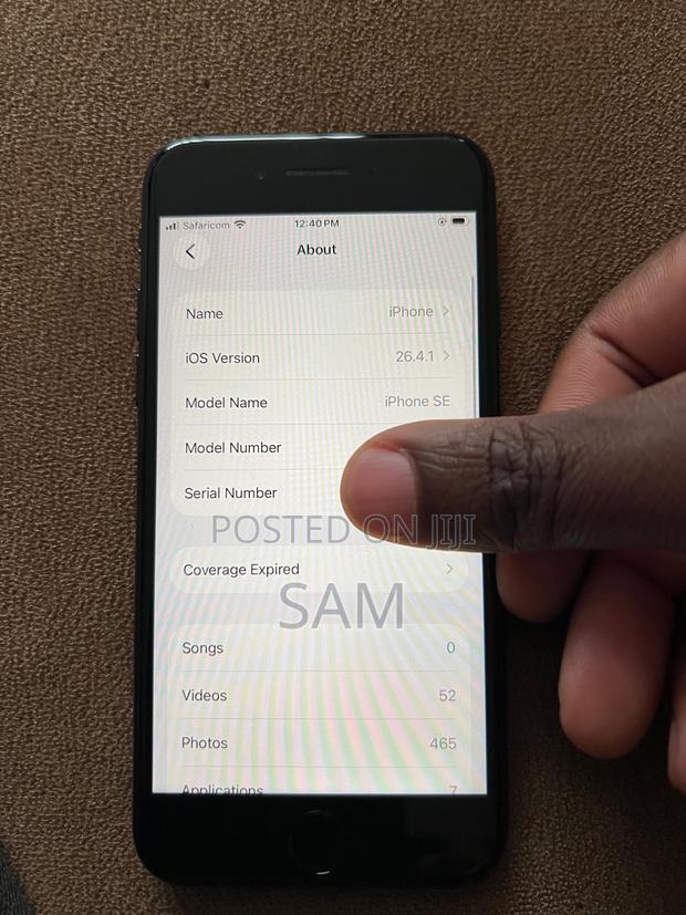 Apple iPhone SE (2020) 64 GB Black - thumbnail 4