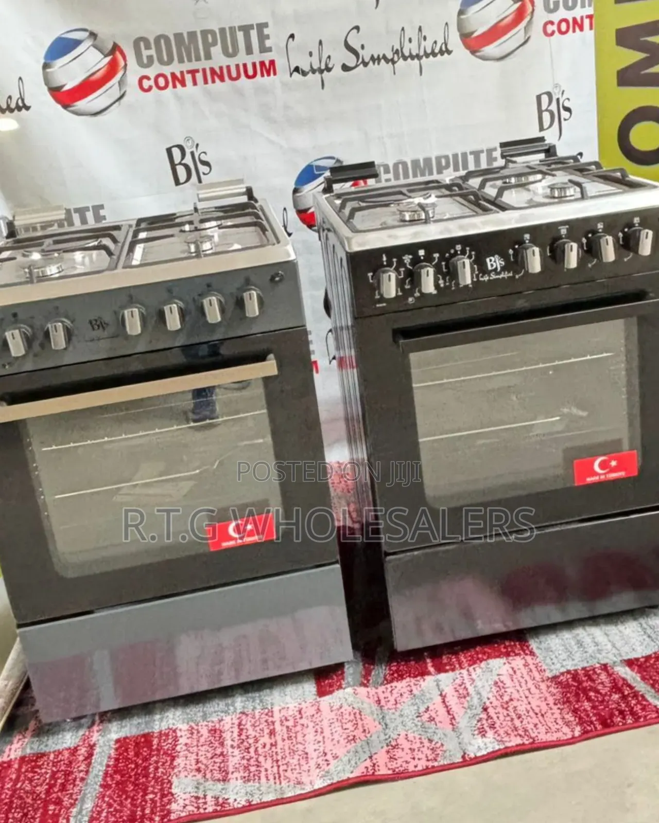 BJS I-6011t 60x60 Turkey Made Gas Electric Cooker