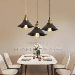 3 Retro Industrial Pendant Lights