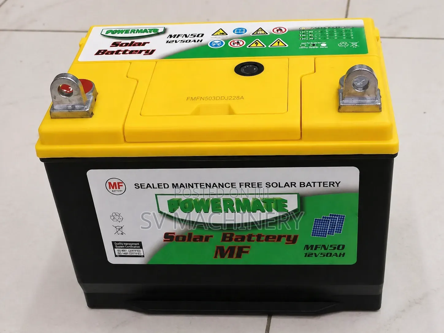Heavy Duty 50ah Solar Battery