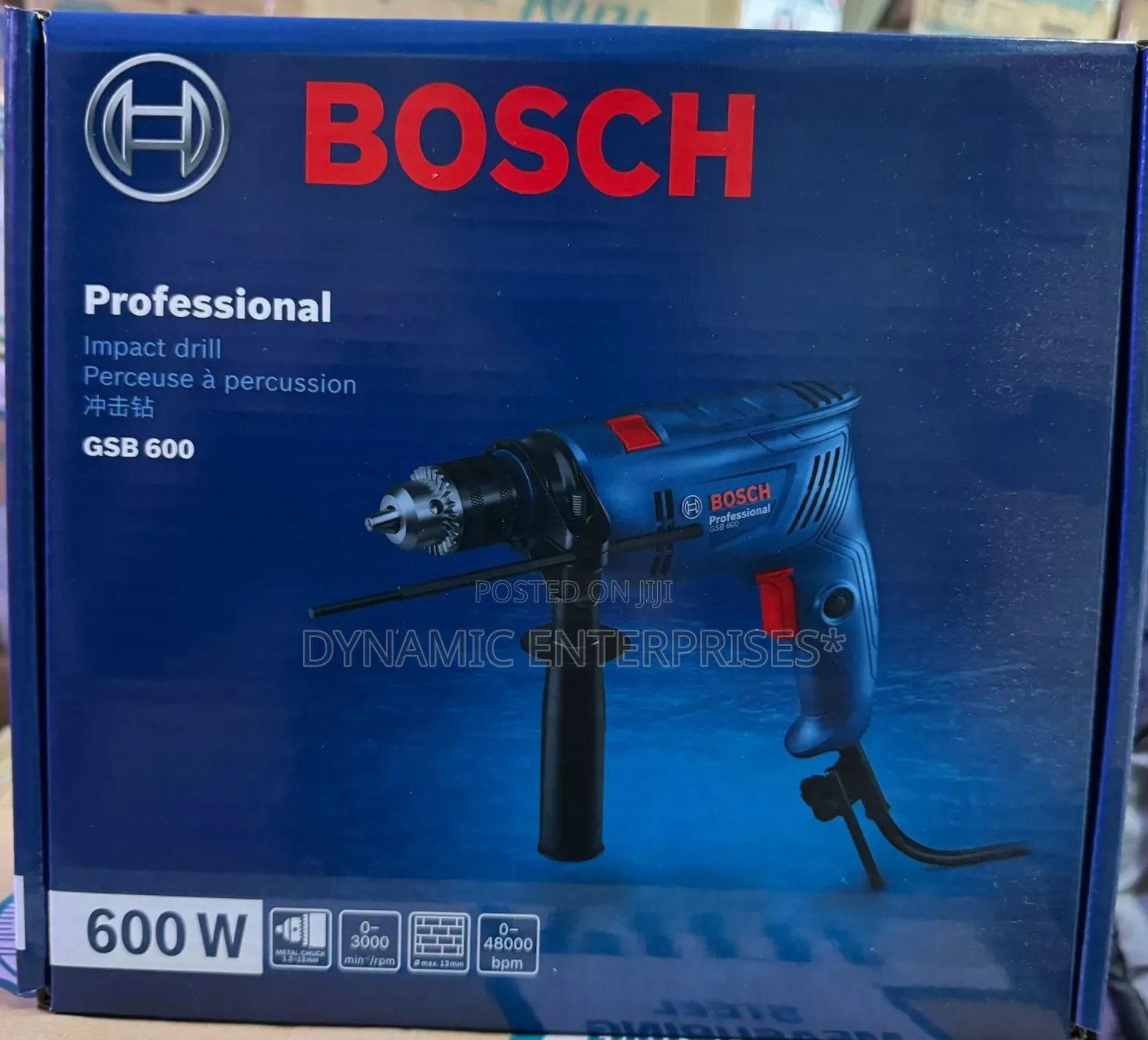 Bosch Impact Drill
600w