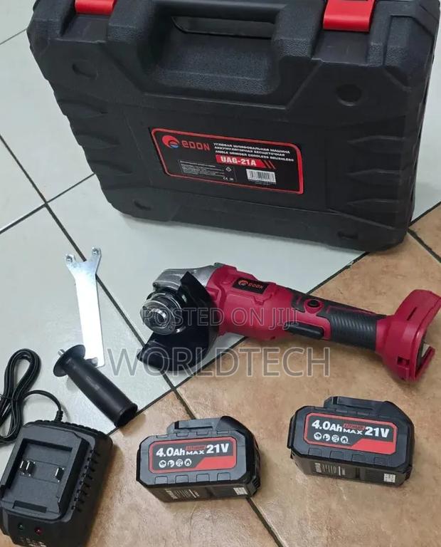21v Edon Cordless Grinder/ 4.5" Cordless Rechargeable Angle Grinder