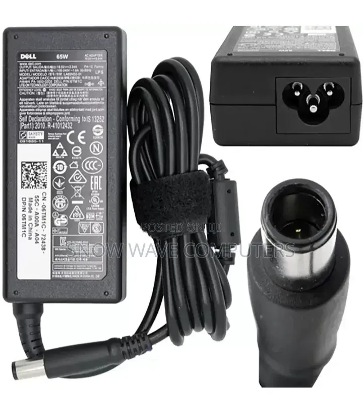 Dell Big Pin 19.5v 3.34a 65w Original Laptop Adapter