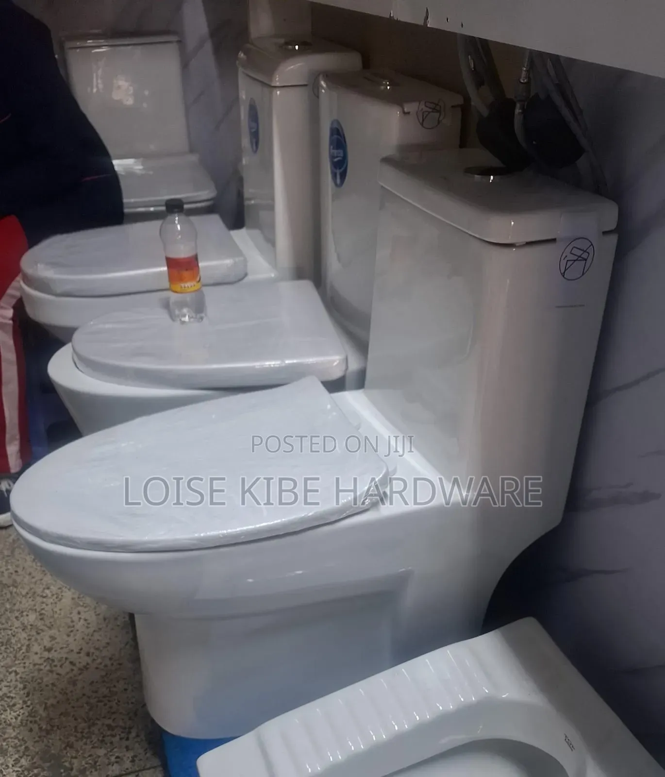 One-Piece S Trap Toilet Available