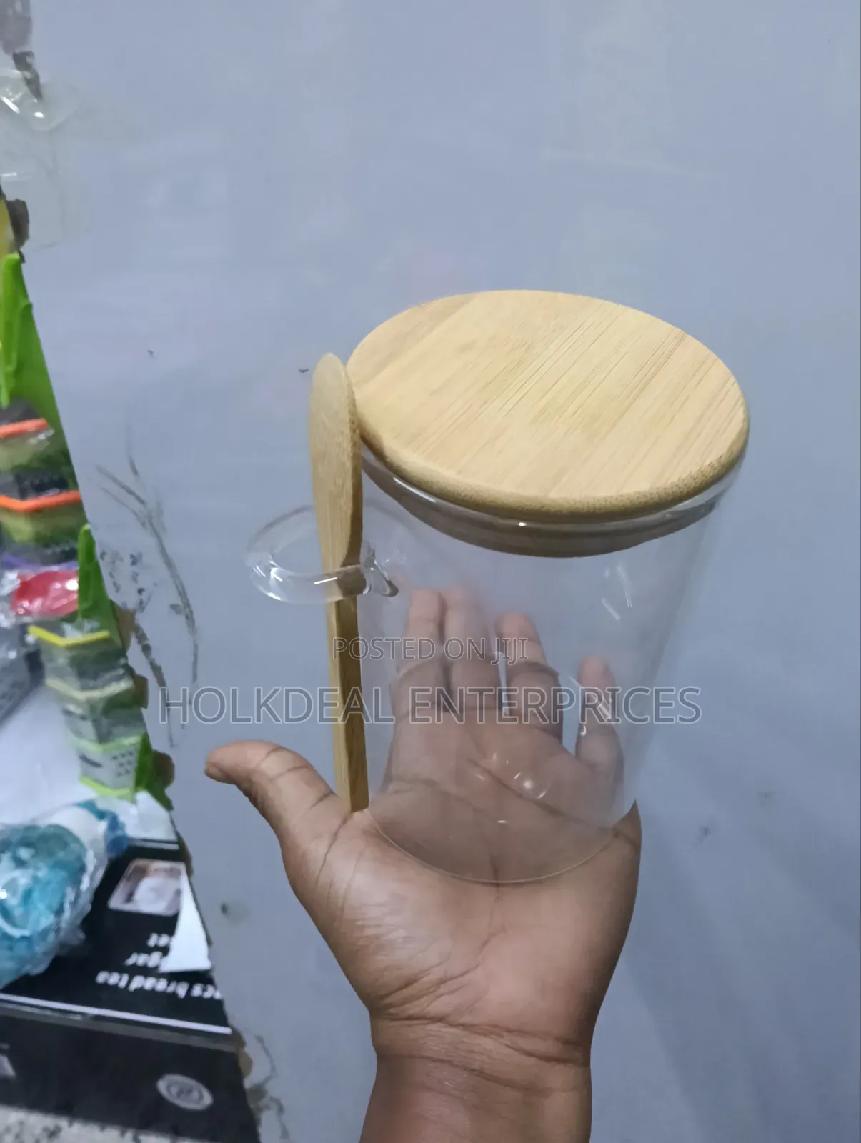 Glass Storage Jar