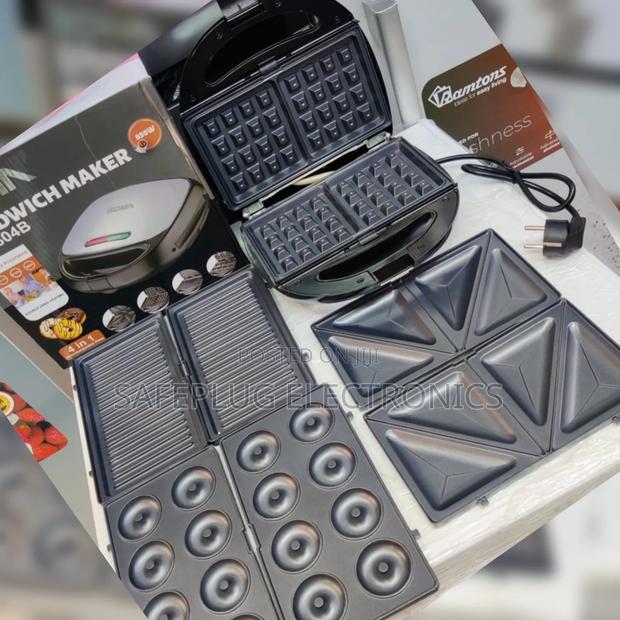 Boma Multi-Function 4in1 Maker – Sandwich/Waffle/Donut/Grill