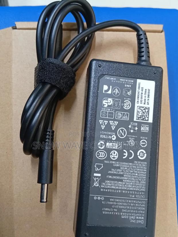 Dell 65w Small Pin 19.5v 3.34a Charger for Laptops