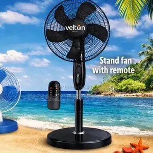 16" Velton Heavy Duty Stand Fan With Remote