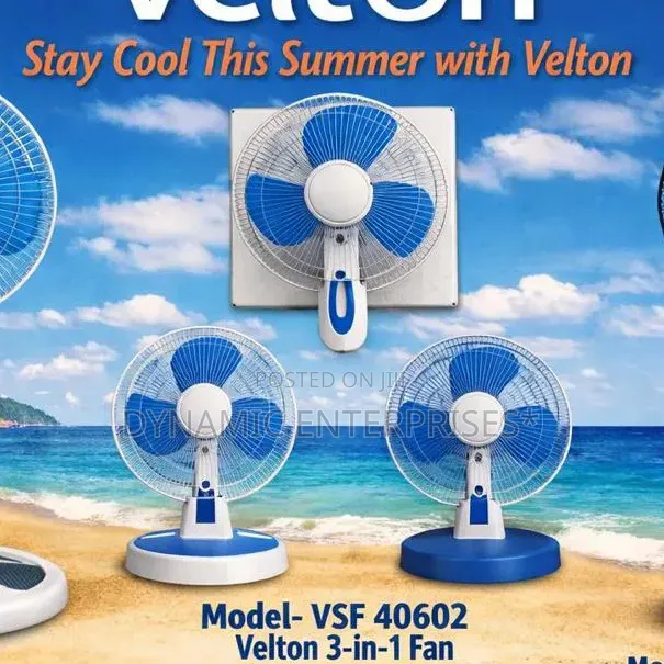 16" Velton 3-in-1 Versatile Fan