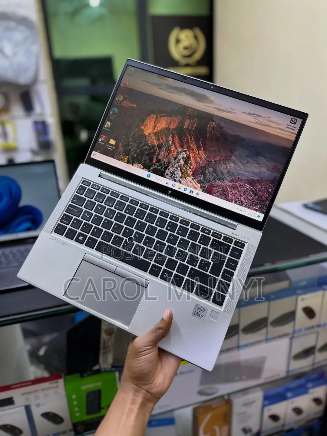 Laptop HP EliteBook 840 G7 16GB Intel Core i7 SSD 256GB