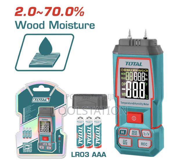 Wood Moisture Meter Moisture Measurement Range: 2~70% Tetwm031