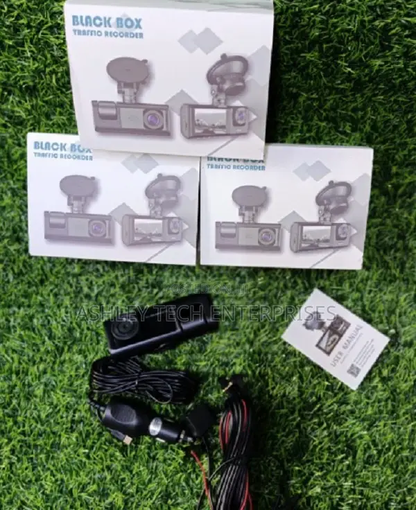 Vehicle Blackbox 3 In 1 Camera Dashcam Dual Lens