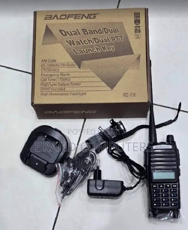 Baofeng Uv-82 Walkie Talkie Radio Call Rechaergable Uv82 Baofeng