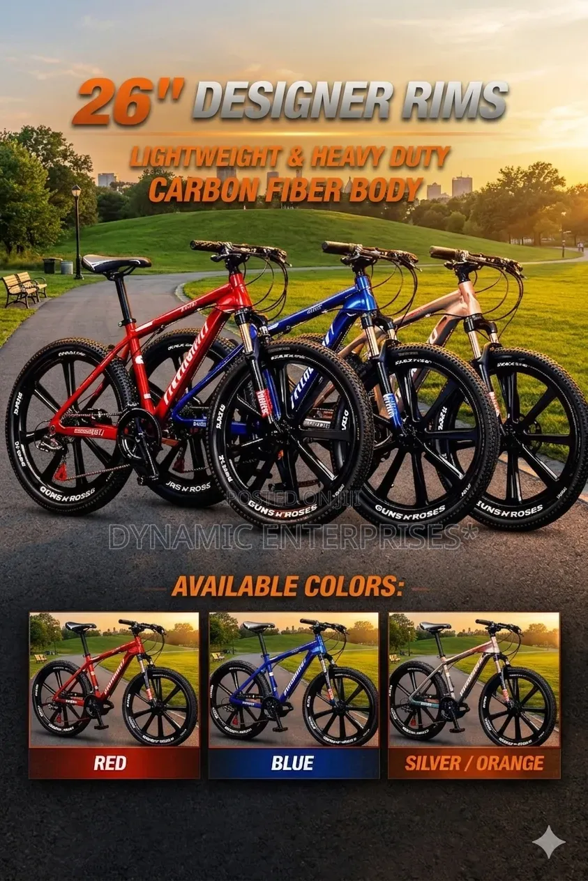26" Guns N' Roses Branded Mountain Bike