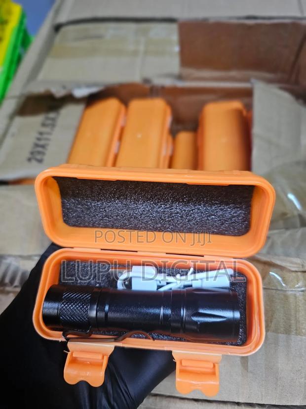 Metallic Camping Portable Zoom Torch