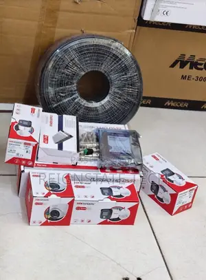 3 Smart Hybrid Hd Complete Kit Surveilance Cameras Colored Fully