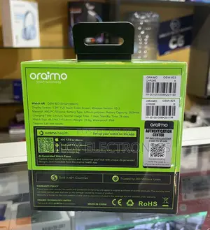 Oraimo Watch 6r 1.39'' Anti-Scratch Ip68 Smart Watch