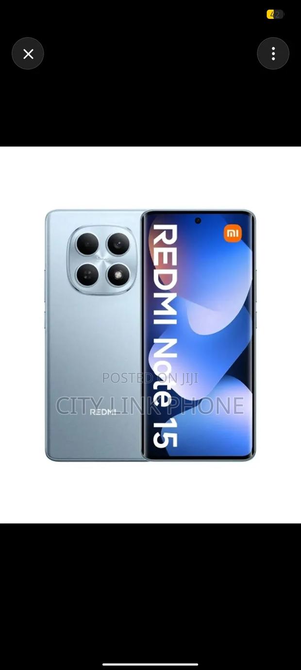 New Xiaomi Redmi Note 15 128 GB Black - thumbnail 2