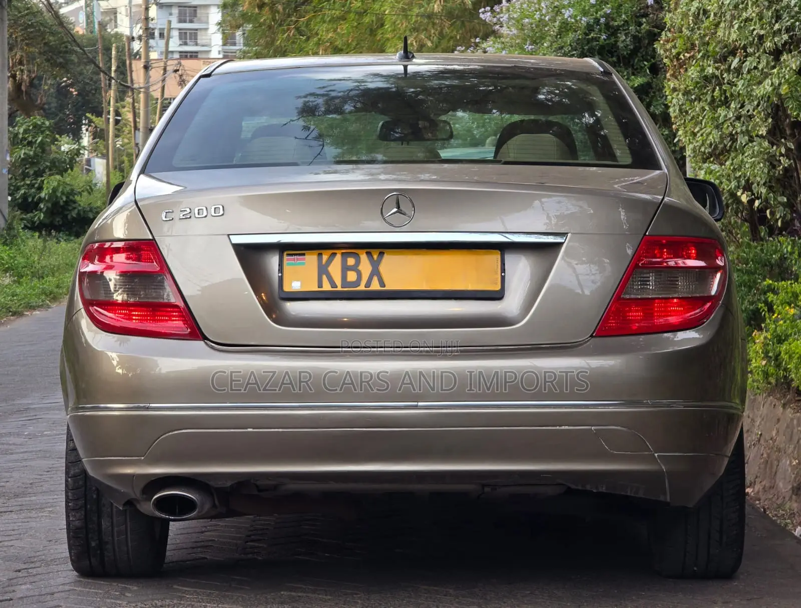 Mercedes-Benz C200 2007 Gold