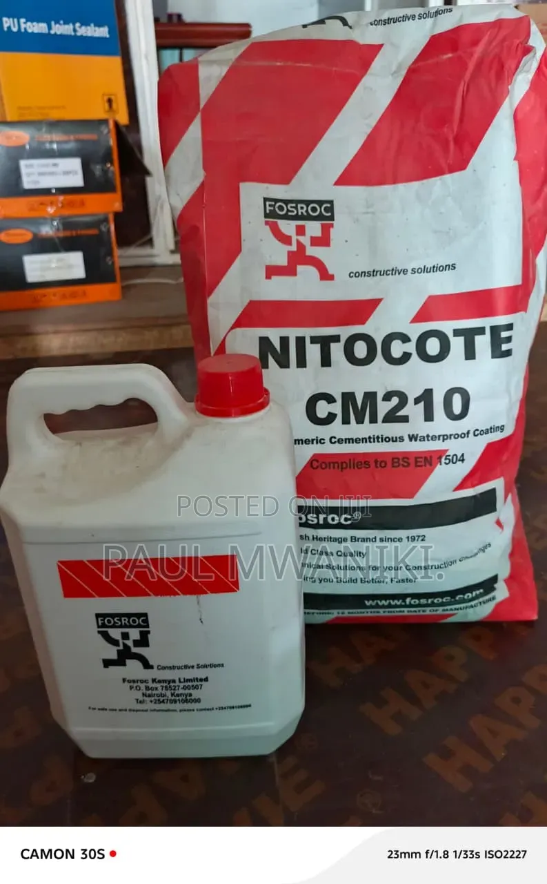 Fosroc Nitocote Cm210: Stop Leaks in Tanks, Pools, and Basements