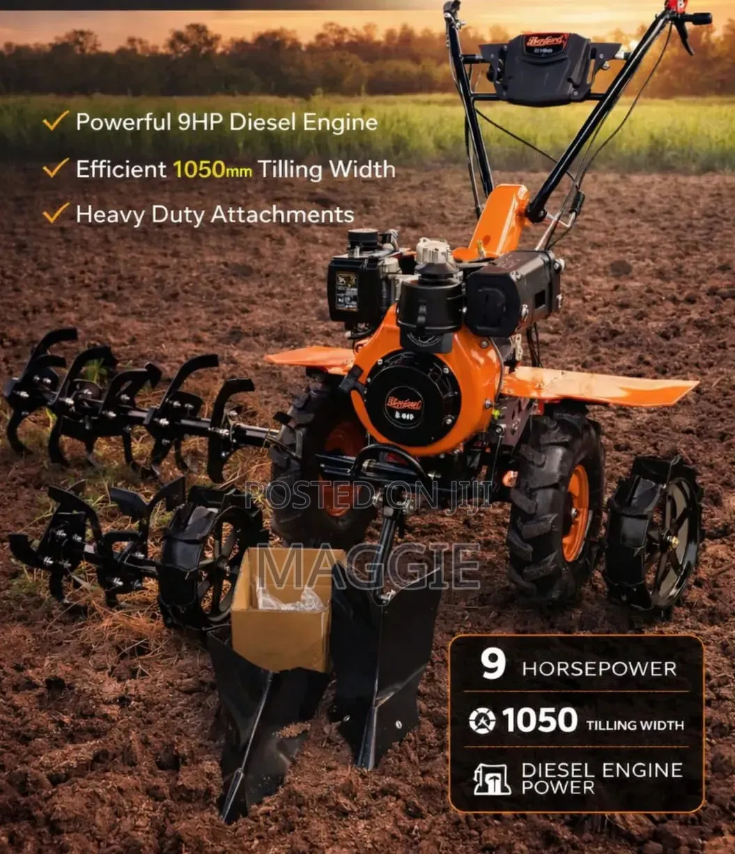 Benford Diesel Engine Tiller 9 Hp