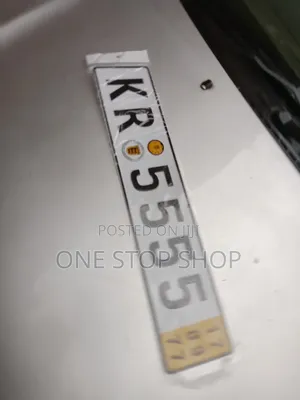 Personalized Decorative Version Kenyan Registration Plate