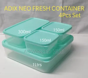4pc Fresh Keeping Adix Containers