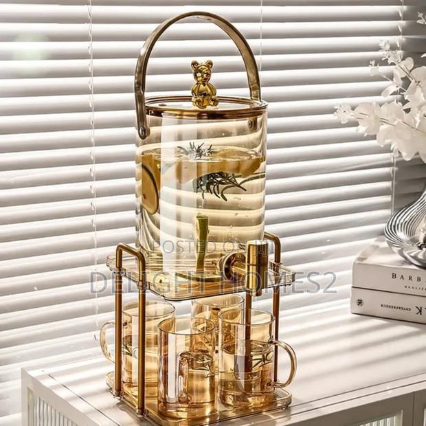 3.6l Luxury Glass Cold Water Jug_cu - thumbnail 2