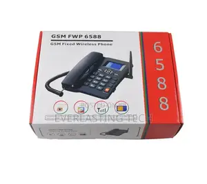 GSM FWP 6588 Fixed Wireless Phone – With Sim Card Slot