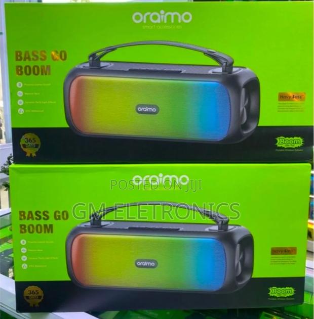 Oraimo Boom (Obs-75d) 30w Portable Wireless Speaker -Havybasstm - thumbnail 2