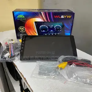 10” Android Touchscreen Car System 4+64gb Wifi GPS + Free Reverse Came